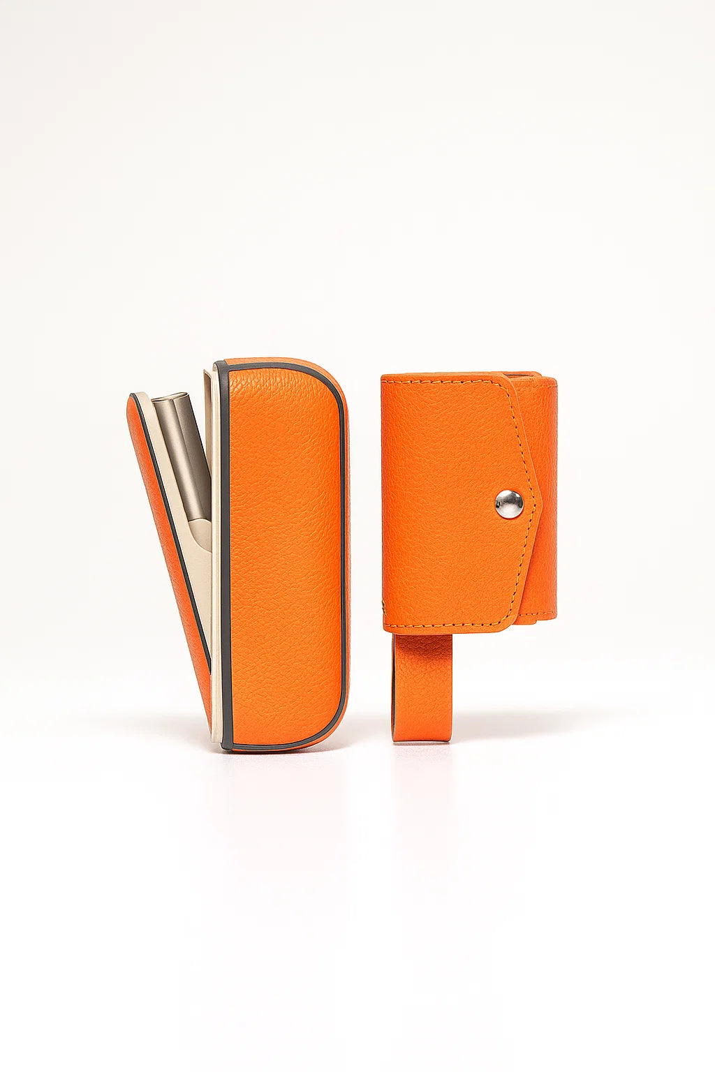 IQOS Iluma | Turuncu Deri Çantalı Kılıf | Édition Classique Orange